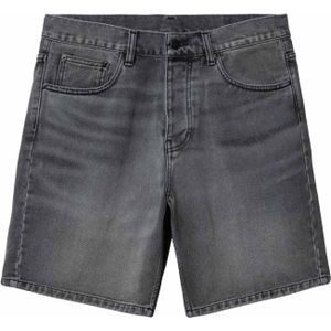 Carhartt - Korte broeken - Newel Short Black voor Heren van Katoen - Maat 32 US - Zwart