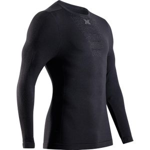 X-Bionic - Mightywool Shirt L/S - Merino-ondergoed - Zwart