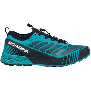 Scarpa - Trailschoenen - Ribelle Run Azure Black voor Heren - Maat 44 - Blauw