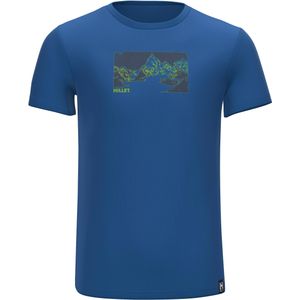 Millet - Wandel- en bergsportkleding - Wanaka Fast Tee-Shirt SS M Sky Diver voor Heren - Maat XL - Blauw