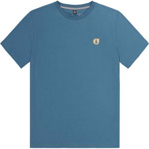 Picture Organic Clothing - T-shirts - Lil Cork Tee Roc Blue voor Heren - Maat L - Blauw