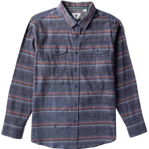Vissla - Central Coast Eco LS Flannel - Overhemd - Marine blauw - Katoen