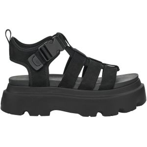 Ugg - Dames sandalen en slippers - W Cora Black voor Dames - Maat 10 US - Zwart