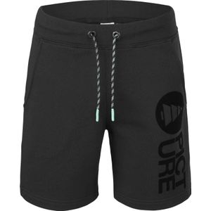 Picture Organic Clothing - Korte broeken - Basement Shorts Black voor Heren van Katoen - Maat L - Zwart