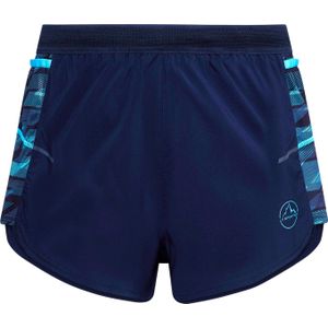 La Sportiva - Trail / Running kleding - Auster Short M Deep Sea Tropic Blue voor Heren - Maat L - Blauw
