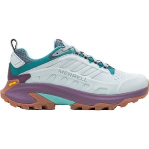 Merrell - Dames wandelschoenen - Moab Speed 2 Ltr Wp Highrise voor Dames van Gerecyclede materialen - Maat 39 - Blauw