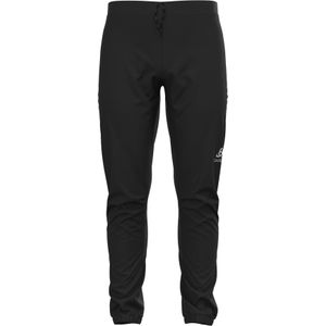 Odlo - Langlaufkleding - Pants Brensholmen Black voor Heren van Softshell - Maat M - Zwart