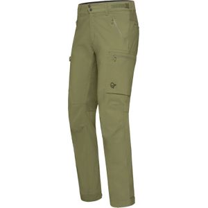 Norrona - Wandel- en bergsportkleding - Femund Light Cotton Pants M'S Loden Green voor Heren van Katoen - Maat L - Groen