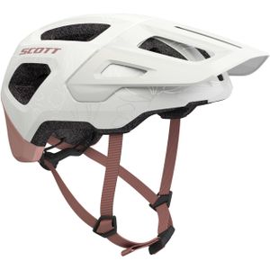 Scott - MTB helmen - Jr Argo Plus (CE) white/light pink voor Unisex - Kindermaat 49-53 cm - Wit