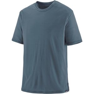 Patagonia - Wandel- en bergsportkleding - M's Cap Cool Merino Blend Shirt Utility Blue voor Heren van Wol - Maat XL - Blauw