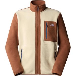 The North Face - Sweatshirts en fleeces - M Yumiori Full Zip Gravel/Stone Brown voor Heren - Maat M - Beige