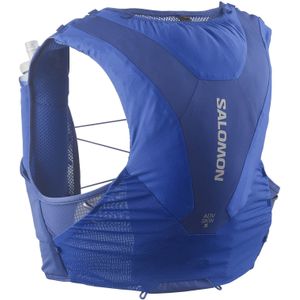 Salomon - Trail / Running rugzakken en riemen - Adv Skin 5 Set Nautical Blue / Limoges voor Unisex - Maat L - Blauw