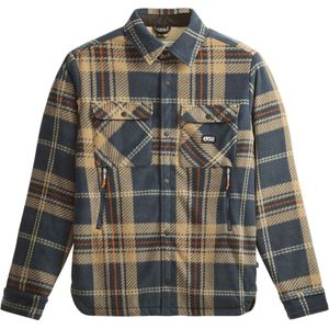 Picture Organic Clothing - Sweatshirts en fleeces - Bemidji Jkt Cairn print voor Heren - Maat S - Blauw