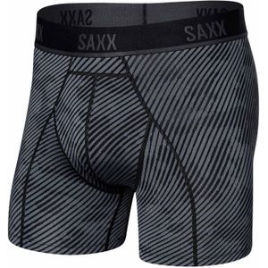 Saxx Underwear - Wandel- en bergsportkleding - Kinetic L-C Mesh Bb Optic Camo Black voor Heren - Maat XL - Zwart