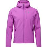 Black Diamond - M Coefficient Storm Full Zip Hoody Piton Purple voor Heren - Maat 167-184 cm - Paars