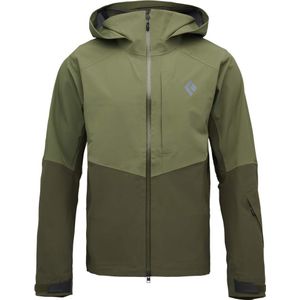 Black Diamond - Recon Stretch - Jas - Zwart - Skihelm-compatibele Capuchon