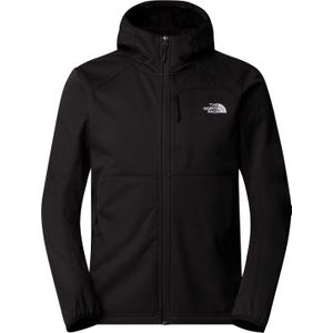 The North Face - Fleeces - M Quest Hooded Softshell TNF Black voor Heren van Softshell - Maat S - Zwart