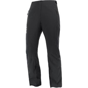 Salomon - Dames skibroeken - S/Max Warm Pants W Deep Black voor Dames - Maat M - Zwart