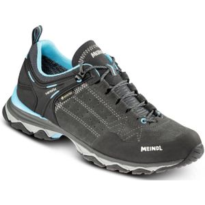 Meindl - Dames wandelschoenen - Ontario Lady GTX Graphite/Bleu azur voor Dames - Maat 4,5 UK - Grijs