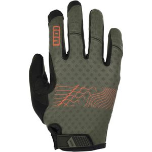 Ion - Mountainbike kleding - Gloves Traze Long Dusty Leaves voor Heren van Siliconen - Maat L - Grijs