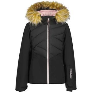 Icepeak - Kinder ski jassen - Laval Jr Noir voor Unisex - Kindermaat 128 cm - Zwart