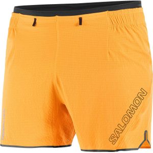 Salomon - Trail / Running kleding - Sense Aero 5'' Shorts M Zinnia voor Heren - Maat M - Oranje