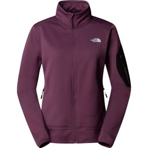 The North Face - Dames toerskikleding - W Mistyescape Fleece Midnight Mauve/TNF Black voor Dames - Maat L - Paars