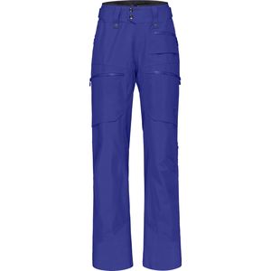 Norrona - Dames skibroeken - Lofoten Gore-Tex Insulated Pants W'S Royal Blue voor Dames - Maat L - Blauw