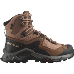 Salomon - Dames wandelschoenen - Quest Element Gtx W Mocha Mousse/Pewter/Marine Blue voor Dames - Maat 7 UK - Bruin