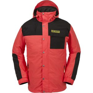 Volcom - Ski jassen - Longo Gore-Tex Jacket Orange voor Heren - Maat S - Oranje