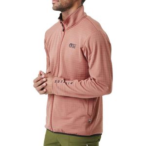Picture Organic Clothing - Toerskikleding - Marlay Tech Fleece Burlwood voor Heren - Maat L - Roze