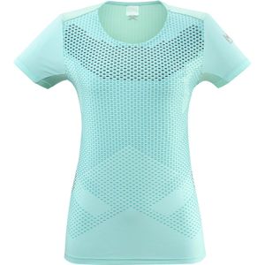 Millet - Trail / Running dameskleding - Intense Tee-Shirt SS W Aruba Blue voor Dames - Maat M - Blauw