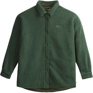 Picture Organic Clothing - Merken - Aberry Fleece Shirt Scarab voor Dames van Gerecycled Polyester - Maat S - Groen