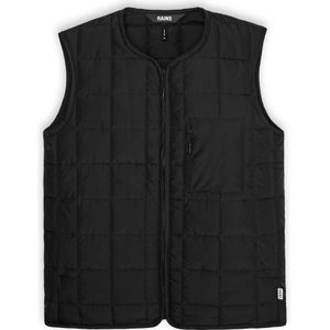 Rains - Jassen - Liner Vest Black voor Heren - Maat M - Zwart
