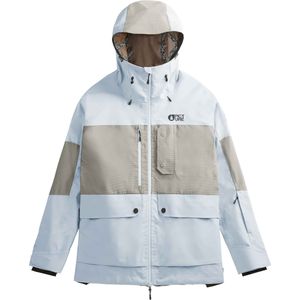 Picture Organic Clothing - Dames ski jassen - Queya 3L Jkt Ice Melt voor Dames - Maat M - Grijs