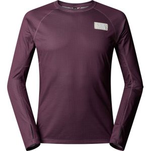 The North Face - Thermokleding - A68A Circular Dot Knit Crew Midnight Mauve voor Heren - Maat XXL - Paars