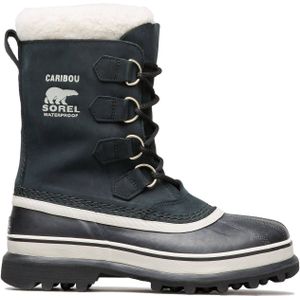 Sorel - AprÃ¨s-skischoenen - Caribou Black/Stone voor Dames - Maat 6,5 US - Zwart