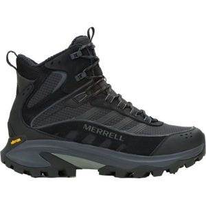 Merrell - Warme wandelschoenen - Moab Speed 2 Thermo Mid Wp Triple Black voor Heren - Maat 43.5 - Zwart