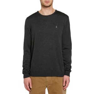 Volcom - Sweatshirts en fleeces - Uperstand Sweater Black voor Heren - Maat S - Zwart