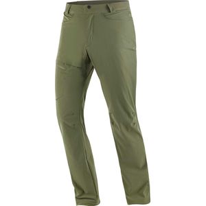 Salomon - Wayfarer Pants M Grape Leaf voor Heren van Softshell - Maat 46 FR - Groen