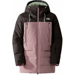 The North Face - Dames ski jassen - W Pallie Down Jacket Fawn Grey/TNF Black voor Dames - Maat M - Paars