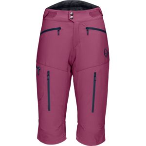 Norrona - Dames mountainbike kleding - FjÃ¸rÃ¥ Flex1 Shorts W Violet Quartz voor Dames van Siliconen - Maat M - Paars