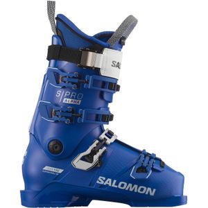 Salomon - Heren skischoenen - S/Pro Alpha 130 El Race Blue/White voor Heren - Maat 30\/30,5 - Blauw