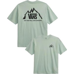 Vans - MTE Crestline SS Tee - T-shirt - Grijs - 100% Biologisch Katoen