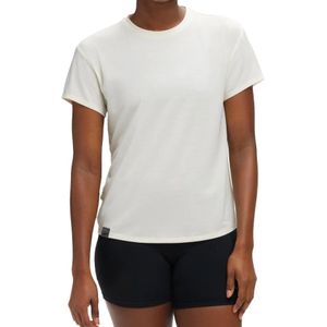 Hoka - Trail / Running dameskleding - Hoka Essential Tee W Eggnog voor Dames - Maat M - Wit