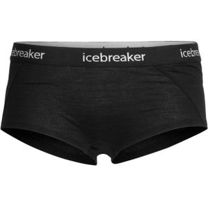 Icebreaker - Dames wandel- en bergkleding - W Merino Sprite Hot pants Black voor Dames van Wol - Maat S - Zwart