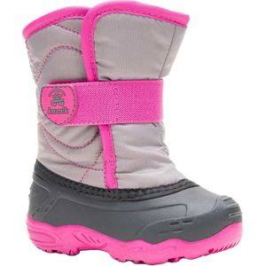 Kamik - AprÃ¨s-skischoenen - Snowbug 5 Grey Pink voor Unisex van Nylon - Kindermaat 23 - Grijs