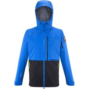 Millet - Toerskikleding - Trilogy Edge GTX Jacket M Black/Sky Diver voor Heren - Maat L - Blauw