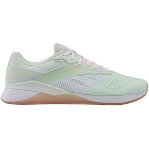 Reebok - Dames sneakers - Nano X4 Aqudus/Peatwi/Footwear White voor Dames - Maat 38.5 - Groen