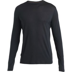 Icebreaker - Wandel- en bergsportkleding - Men Merino 125 Cool-Lite Sphere III LS Tee Dawn Hthr voor Heren - Maat M - Grijs